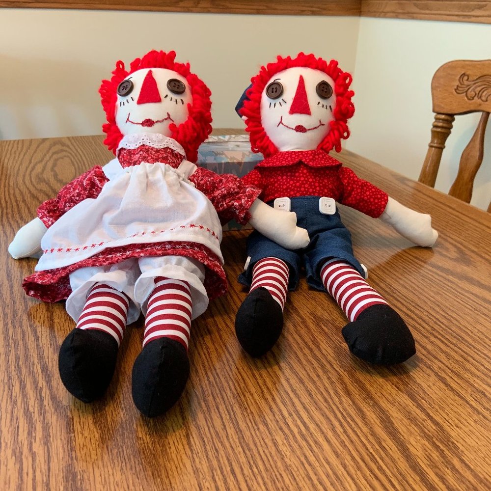 Raggedy Ann & Andy Dolls